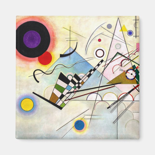 Kandinsky-Zusammensetzung 8 Magnet (Vorne)