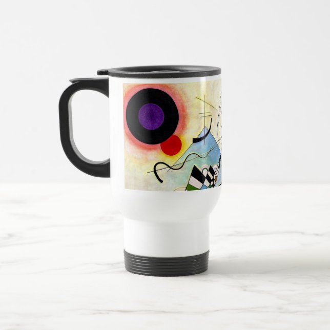 Kandinsky-Zusammensetzung 8 Reisebecher (Links)