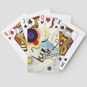 Kandinsky-Zusammensetzung 8 Spielkarten
