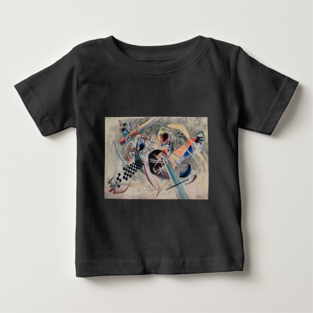 Kandinsky-Zusammensetzung Abstrakt Baby T-shirt (Vorderseite)