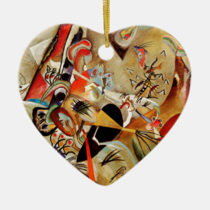 Kandinsky-Zusammensetzung Abstrakt Keramikornament