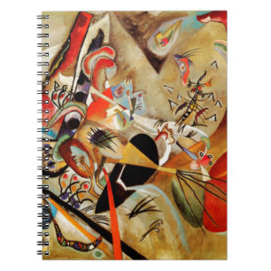 Kandinsky-Zusammensetzung Abstrakt Notizblock