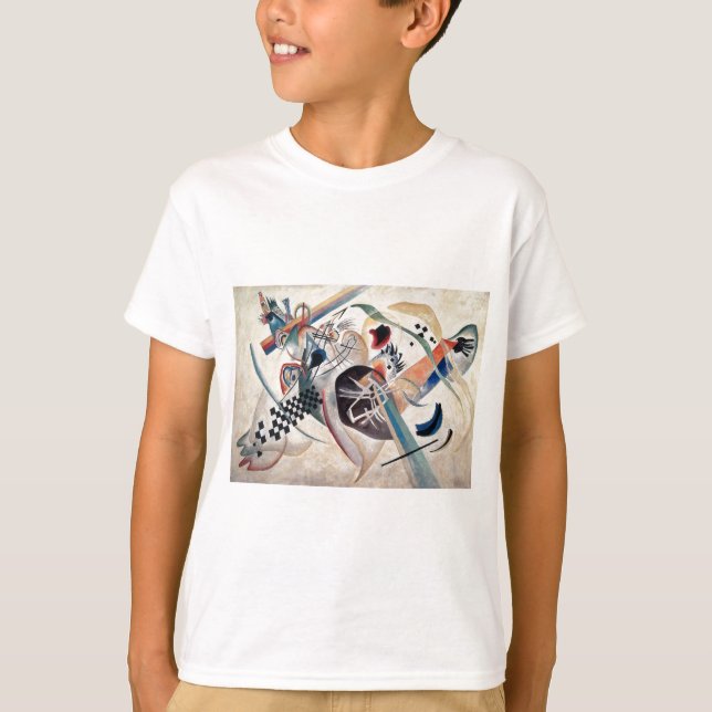 Kandinsky-Zusammensetzung Abstrakt T-Shirt (Vorderseite)