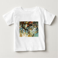 Kandinsky Zusammensetzung V Abstract Painting