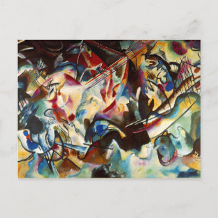 Kandinsky - Zusammensetzung VI Postkarte
