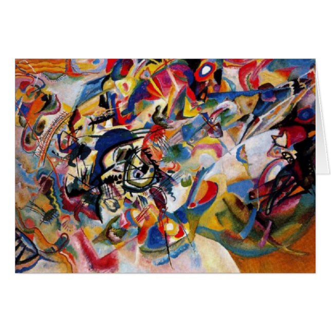 Kandinsky-Zusammensetzung VII (Vorderseite (Horizontal))