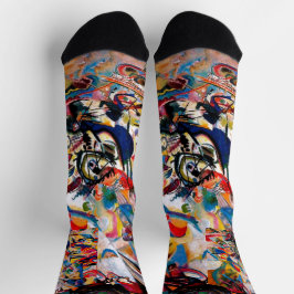 Kandinsky Zusammensetzung VII Abstrakte Malerei Socken