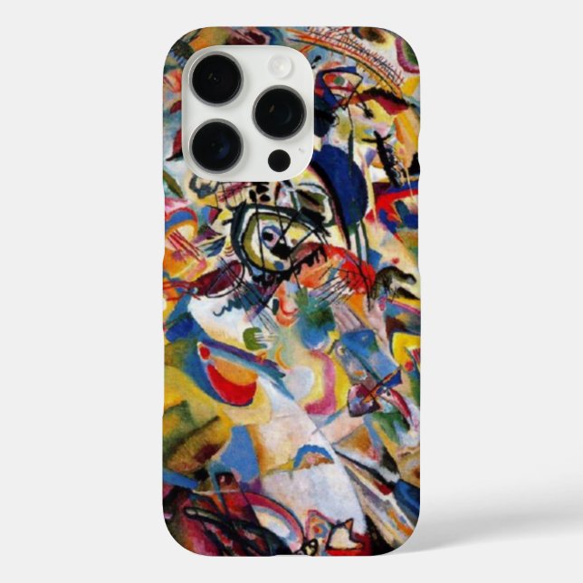 Kandinsky-Zusammensetzung VII iPhone 16 Pro Hülle (Rückseite)
