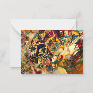 Kandinsky - Zusammensetzung VII Mitteilungskarte
