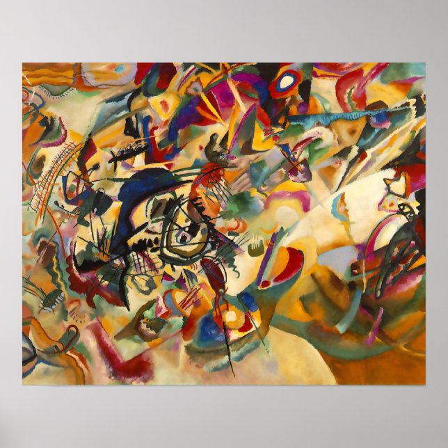 Kandinsky "Zusammensetzung VII" Print Poster (Vorne)
