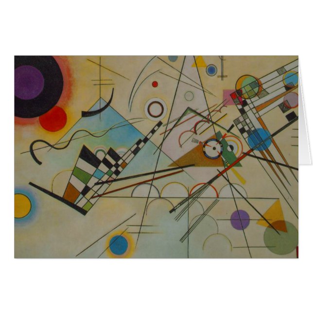 Kandinsky-Zusammensetzung VIII (Vorderseite (Horizontal))