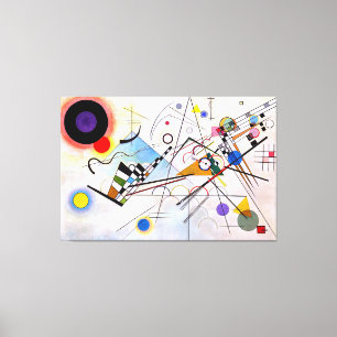 KANDINSKY - ZUSAMMENSETZUNG VIII - 1923 - Bauhaus Leinwanddruck
