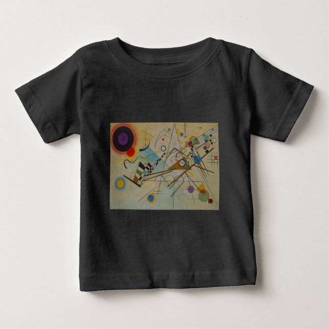 Kandinsky-Zusammensetzung VIII Baby T-shirt (Vorderseite)