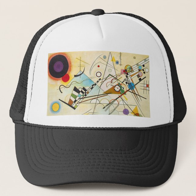 Kandinsky-Zusammensetzung VIII Hat Truckerkappe (Vorderseite)