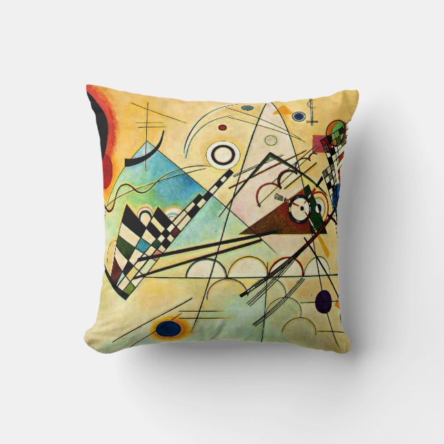 Kandinsky - Zusammensetzung VIII Kissen (Vorderseite)