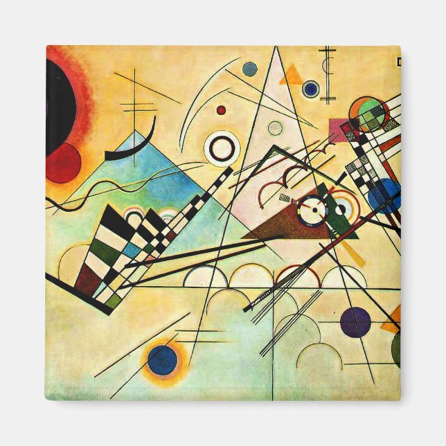 Kandinsky - Zusammensetzung VIII Magnet (Vorne)