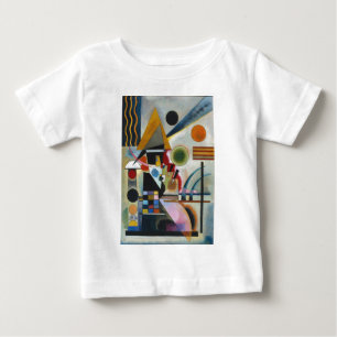 Kandinskys abstrakte Malerei schwingt Baby T-shirt