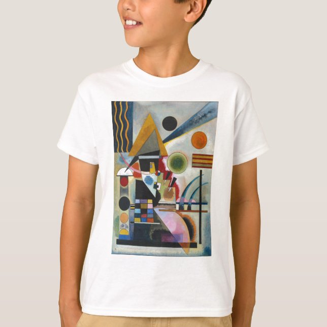 Kandinskys Abstraktes Gemälde-Swinging T-Shirt (Vorderseite)
