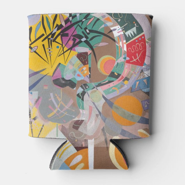 Kandinsky's Dominant Curve Abstrakt Art Malerei Dosenkühler (Vorderseite)
