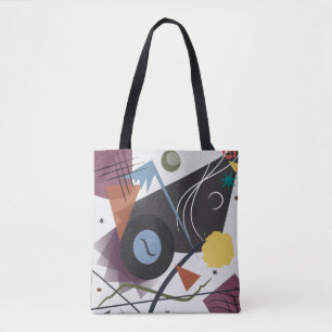 Kandinsky's Dream Tote Bag - Abstrakter Ausdruck Tasche