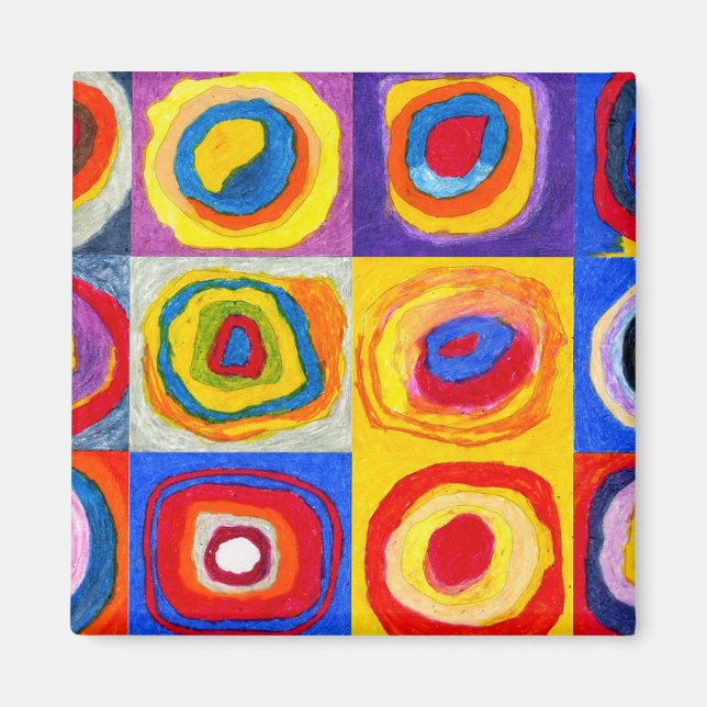 Kandisnky Circles Magnet (Vorne)