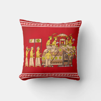 Kandy Perahera Festival Pillow | Kunst in Sri Lank Kissen
