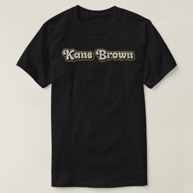 Kane Brown Vintager Text T-Shirt (Design vorne)