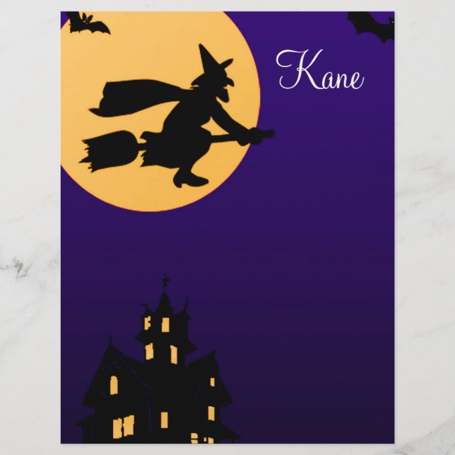 Kane Halloween Letterhead (Vorderseite)