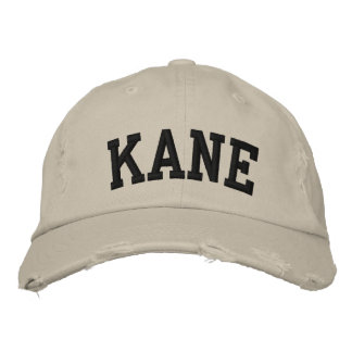 Kane Stickhut Bestickte Kappe