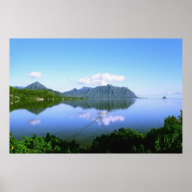Kaneohe Bay Print Poster (Vorne)