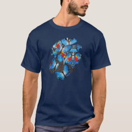 Kanga Blau T-Shirt