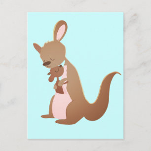 Kanga Liebe Postkarte
