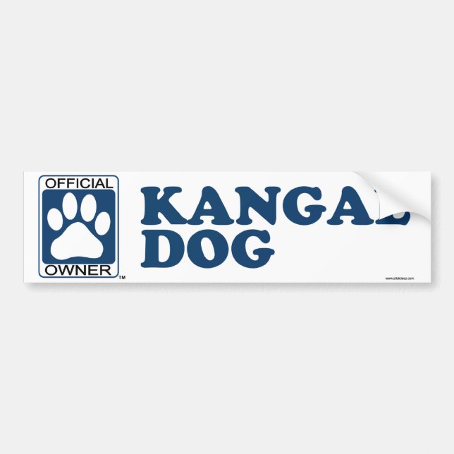 Kangal Hundeblau Autoaufkleber (Vorne)