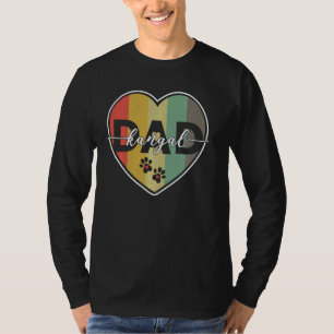 Kangal Vater Niedlich Hunde Rasse Kalligrafie Vint T-Shirt