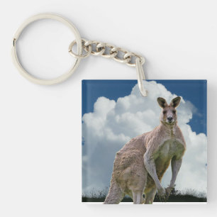 Kangaroo-Akrylus-Schlüsselanhänger Schlüsselanhänger