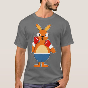Kangaroo als Boxer mit Boxhandschuhen 1 T-Shirt