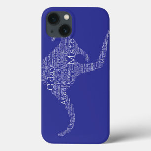 Kangaroo aus australischer Slang iPhone 13 Hülle