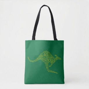Kangaroo aus australischer Slang Tasche