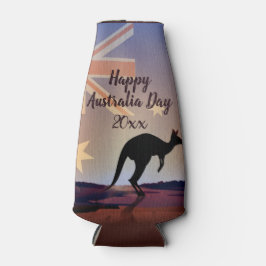 Kangaroo Australia Day Flaschenkühler