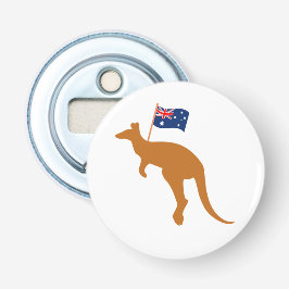 Kangaroo-Australia-Flagge Flaschenöffner