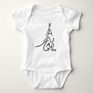 Kangaroo Baby Blue Onsie Strampler