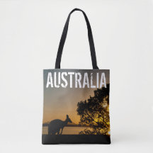 Kangaroo bei Sonnenuntergang in Australien