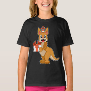 Kangaroo Birthday Party hat T-Shirt