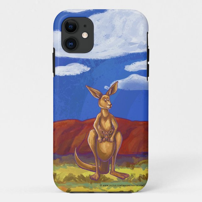 Kangaroo Electronics Case-Mate iPhone Hülle (Rückseite)