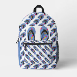 Kangaroo Flip Flops Kinder Bedruckter Rucksack