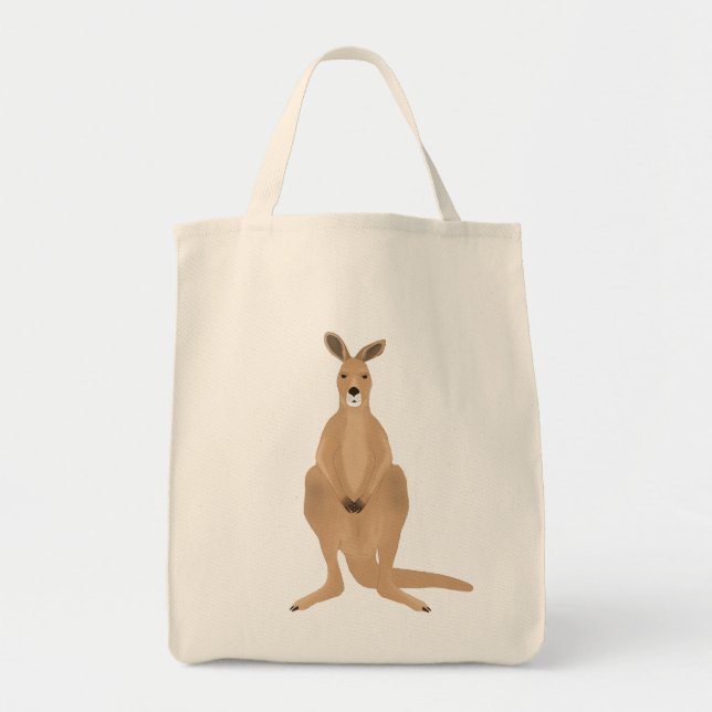 Kangaroo Grocery Tasche (Vorne)