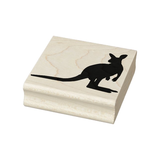 Kangaroo Gummistempel (Stempel)