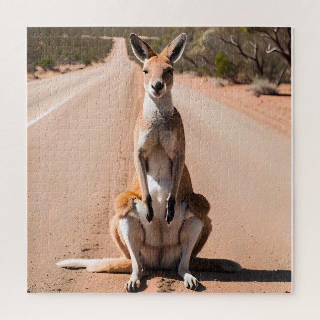 Kangaroo im Freien (Vertikal)