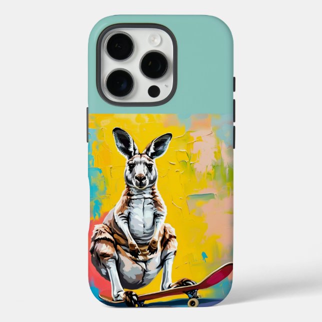 Kangaroo iPhone 16 pro Hüllen (Rückseite)