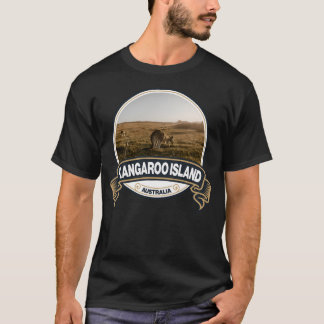 Kangaroo Island Australia Reisen Abzeichen T-Shirt